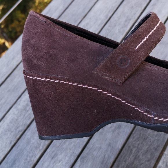 Rockport suede Mary Jane wedges - Picture 5 of 12